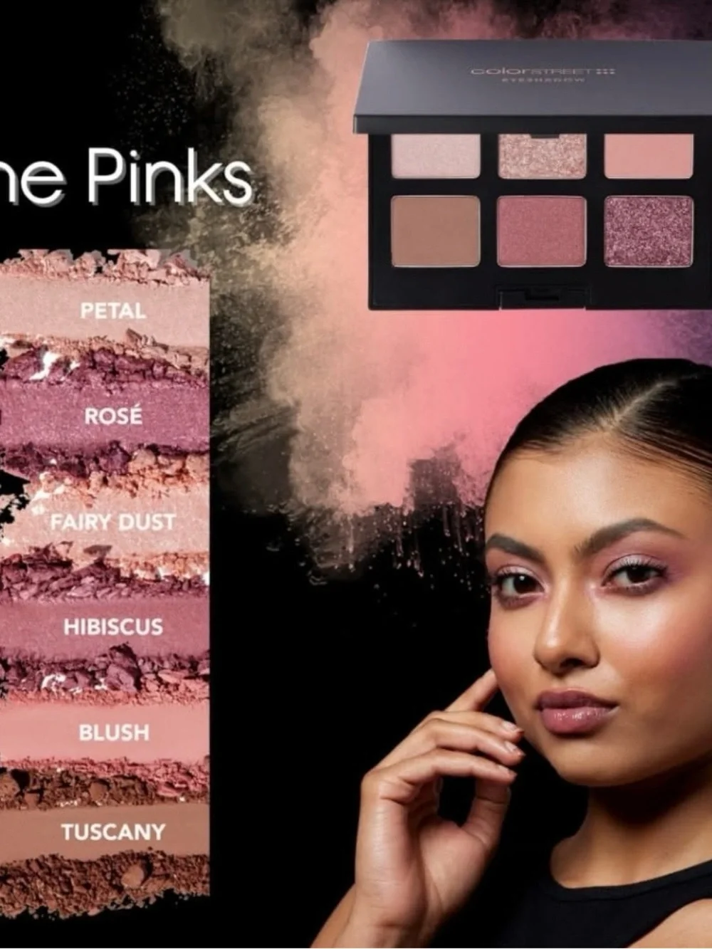 Color Street “The Pinks” Eyeshadow Palette
